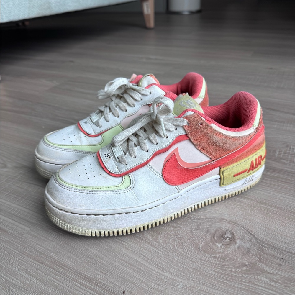 Nike Air Force 1 Shadow White Magic Ember CI0919-110 - Women's Size 9